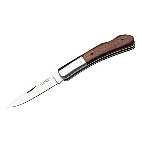 Herbertz 587210 Navaja de Acero, Unisex-Adult, Madera De Cocobolo, Talla única