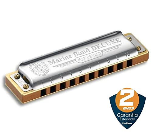 Hohner m200508 X Marino de banda Deluxe g Armónica