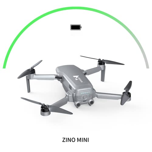 HUBSAN ZINO MINI-249g 64G Mini Drone plegable GPS 3 ejes Gimbal 4K 30fps FPV Cámara HD 6KM 40mins Tiempo de vuelo