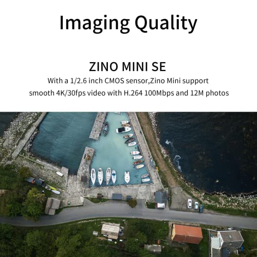 HUBSAN ZINO MINI SE-249g Mini Drone plegable GPS 3 ejes Gimbal 4K 30fps FPV Cámara HD 6KM 45mins Tiempo de vuelo