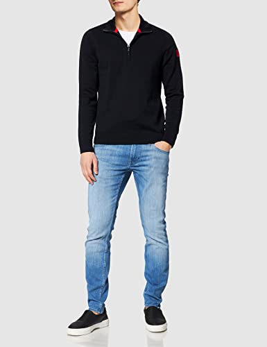 HUGO San Quintus-L Suéter pulóver, Navy410, XL para Hombre