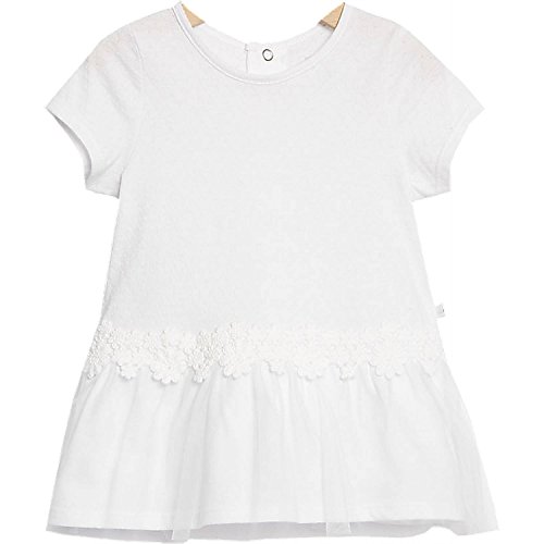 IKKS Baby Girls Cargo Blossom Vestido Blanco 62 cm