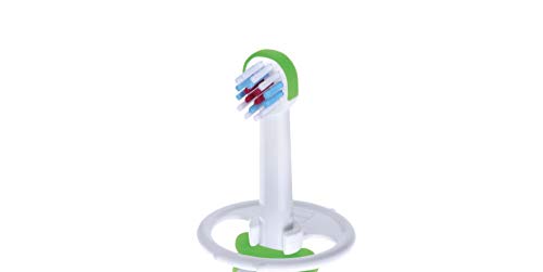 Intrucciones en lengua extranjera - Mam Training Brush, Cepillo de dientes para niños con mango largo, 5 meses, verde