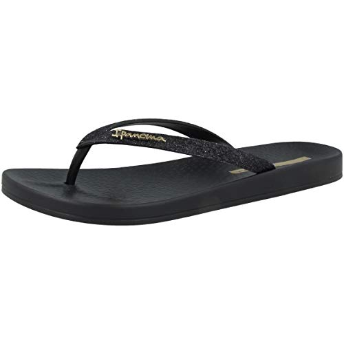 Ipanema Anat Lolita Fem, Chanclas Mujer, Negro, 40 EU