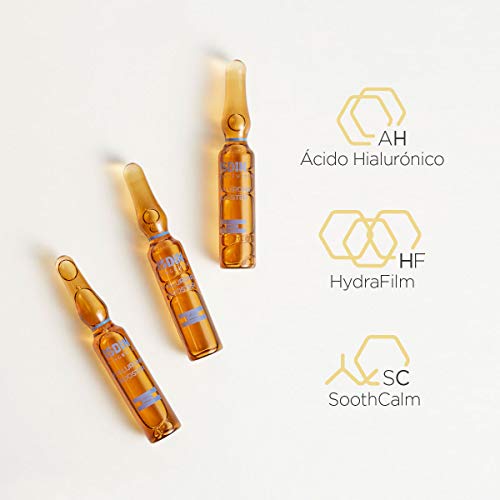 ISDINCEUTICS Hidrata y Calma con Regalo Neceser, Incluye Hyaluronic Booster 30 ampollas y K-Ox Eyes (3 ml)