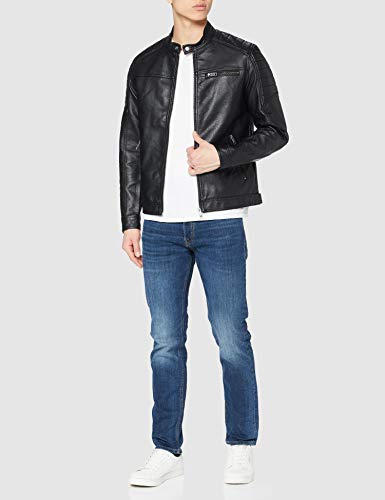 Jack & Jones Jcorocky Jacket Noos Chaqueta, Negro (Black), S para Hombre