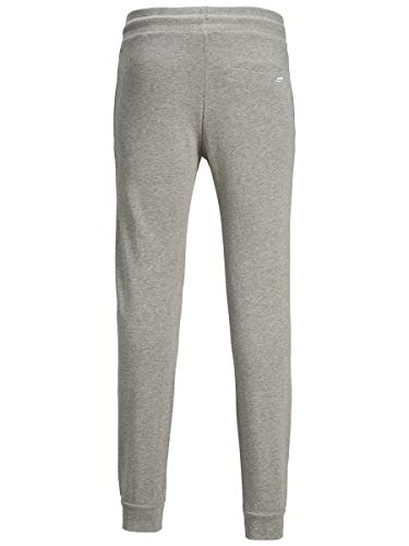 Jack & Jones Jjigordon Jjshark Sweat Pants Viy Noos Pantalones de Deporte, Gris (Melange Gris Claro Melange Gris Claro), W (Tamaño del Fabricante: M) para Hombre