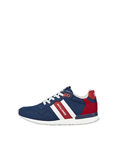 Jack & Jones NOS Jfwstellar Mesh Majolica Blue Noos, Zapatillas Hombre, 44 EU