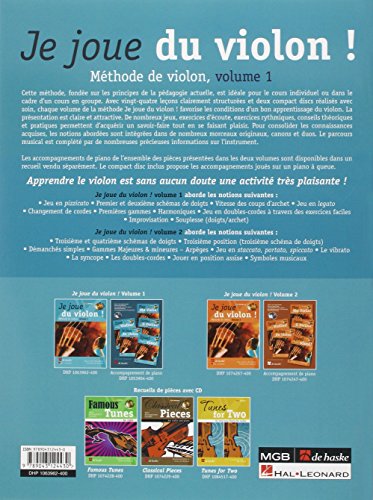 Je Joue Du Violon ! Vol. 1: MeThode De Violon