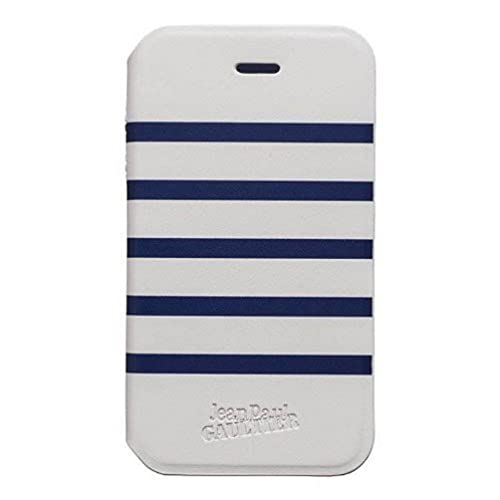 Jean Paul Gaultier JP264859 - Funda para Sony Xperia E, blanco y azul