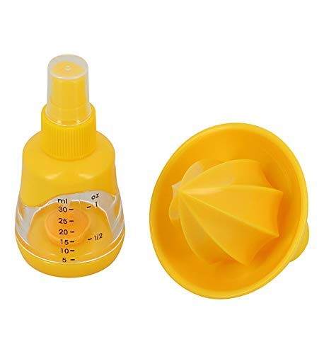 Joie Exprimidor y vaporizador Citrus, Amarillo, 7.5x7.62x17 cm