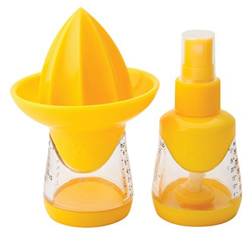 Joie Exprimidor y vaporizador Citrus, Amarillo, 7.5x7.62x17 cm