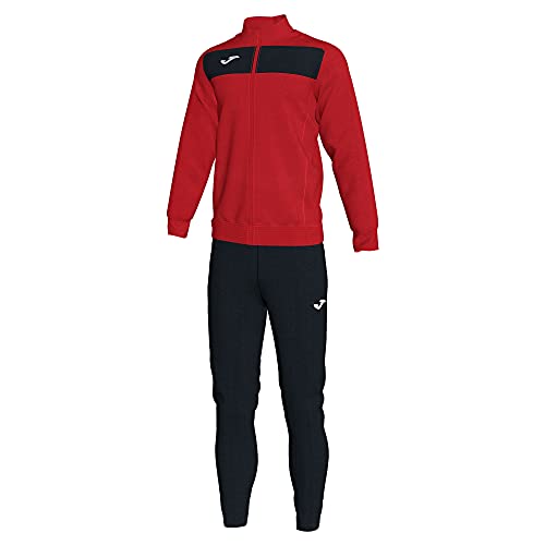 Joma Academy II Chándal, Hombre, Rojo-Negro, M