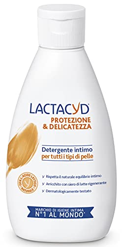 Juego 12 Lactacyd Jabón intimo Protección & delicatezza 200 ml. saponi y cosméticos