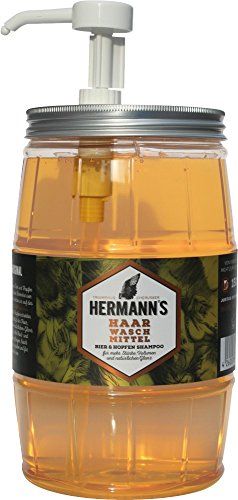 Justus System Haarkosmetik Hermanns - Champú de cerveza y lúpulo (1,5 L)