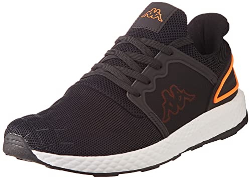 Kappa ETAL Unisex, Zapatillas para Correr de Carretera Adulto, 1129 Black Coral, 41 EU