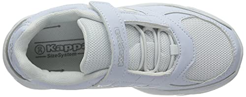 Kappa Krypton OC K, Zapatillas Unisex niños, Blanco, 30 EU