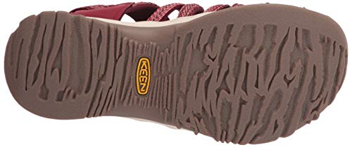 KEEN Whisper Sandalias para Mujer, Rojo (red dahlia), 39 EU