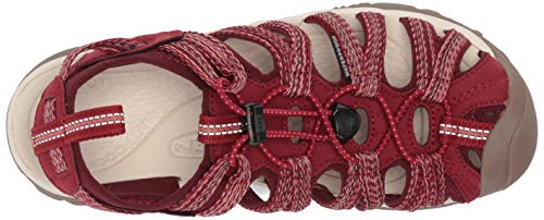 KEEN Whisper Sandalias para Mujer, Rojo (red dahlia), 39 EU