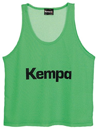 Kempa Shirt Markierungshemd - Camiseta sin mangas de balonmano para hombre, color verde, talla XL