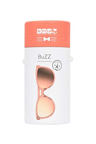 Ki ET LA BU4SUNNEON Gafas de sol Buzz para niños (4-6 años), Rosa Neón