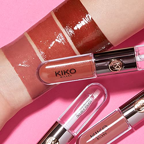 KIKO Milano Unlimited Double Touch Lipstick Kit | Kit De Labios Compuesto De 3 Labiales Líquidos En Dos Pasos