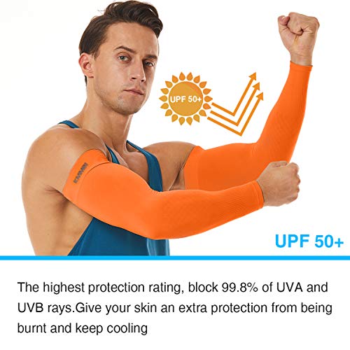 KMMIN Mangas del Brazo Mangas de protección UV para Conducir Ciclismo Baloncesto