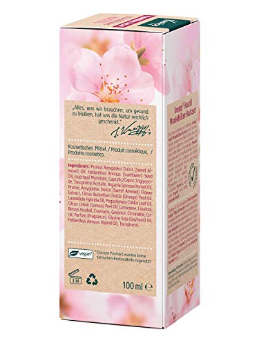 Kneipp piel aceite de almendro en flor suave piel 100 ml