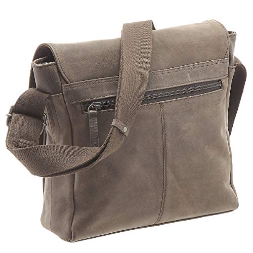 Koffer-direkt.de Castello Hunter - Bolso Bandolera (26 cm), coñac (Marrón) - SM5-CH-cog