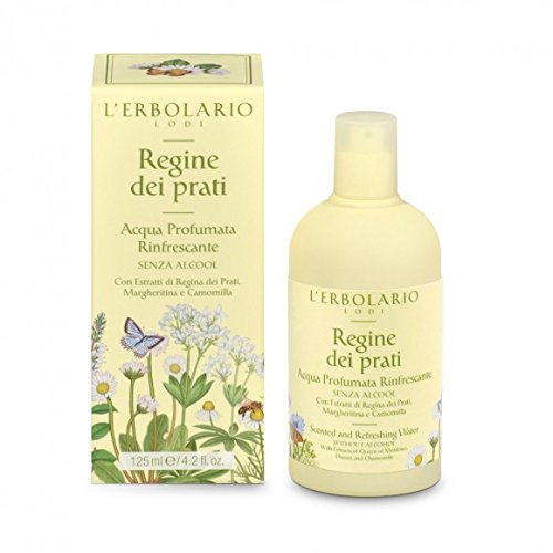 L´ERBOLARIO L'Erbolario Regine Dei Prati Body Splash Erfrischendes Körperspray Reina DE LOS PRADOS Agua DE Perfume 50ml, Plástico