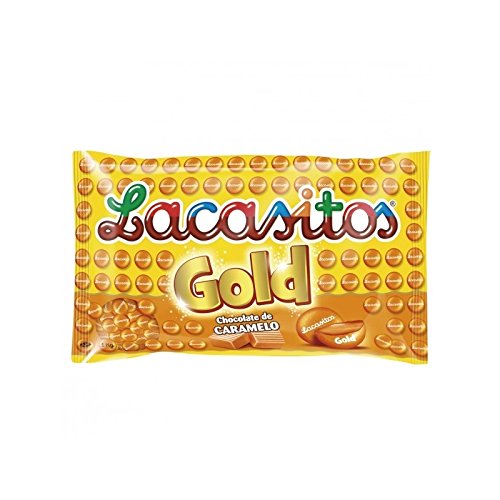 Lacasitos Gold - Grageas chocolate blanco con caramelo - 1 Kg