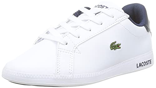 Lacoste Graduate 0721 1 SUC, Zapatillas, Wht/Nvy, 31 EU