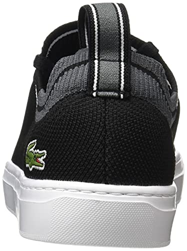 Lacoste LA PIQUEE 0121 1 CMA, Zapatillas Hombre, Blk/Dk Gry, 42 EU