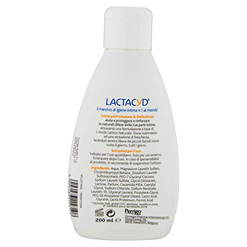 Lactacyd íntimo protección y delicadeza New 200 ml