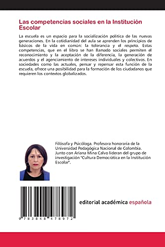 Las competencias sociales en la Institución Escolar: La escuela como espacio de socialización política