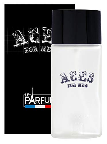 Le Parfum de France Aces - Eau de Toilette para hombre, 75 ml