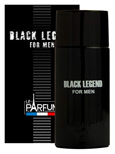 Le Parfum de France Black Legend - Eau de Toilette para hombre, 75 ml