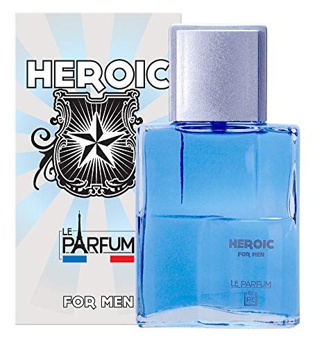 Le Parfum de France Heroic - Eau de Toilette para hombre, 100 ml