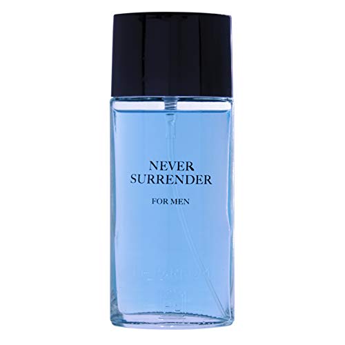 Le Parfum de France Never Surrender Eau de Toilette para hombre, 75 ml