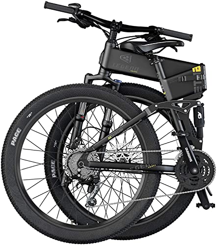 Legend eBikes ETNA Smart 10,4Ah Bicicleta eléctrica de montaña Plegable 27.5", Adultos Unisex, Negro Onyx, 52…