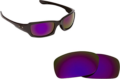 Lentes de repuesto compatibles con OAKLEY Fives Squared Violeta Mirror