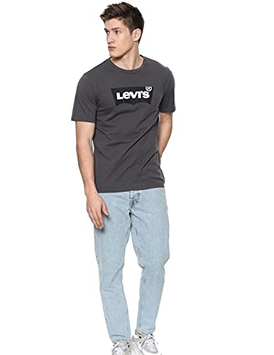 Levi's Housemark Graphic tee Camiseta, Grey (Ssnl Hm Forge Iron 0248), XS para Hombre