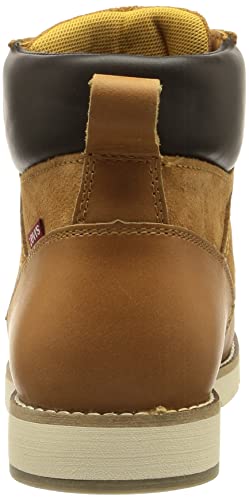 Levi's Jax Plus, Botas de Moda Unisex Adulto, Dark Brown, 42 EU