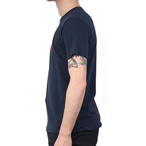 Levi's Set-In Neck Camiseta, Hm Graphic Dress Blues, XXL para Hombre