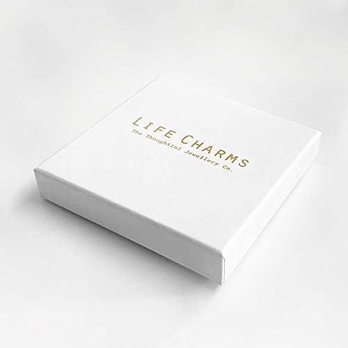 Life Charms The Thoughtful Jewellery Co. #justbecause One in a Million - Pulsera para mujer chapada en plata (LC011BW)