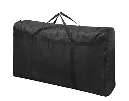 Lifeforce 120L Talla Grande Bolsa Plegables para Ropa, Bolsa de Almacenamiento Impermeable, Bolsa de Transporte para la Universidad para Camping, Festivales, Lavable, Tamaño Ultra Grueso bajo la Cama