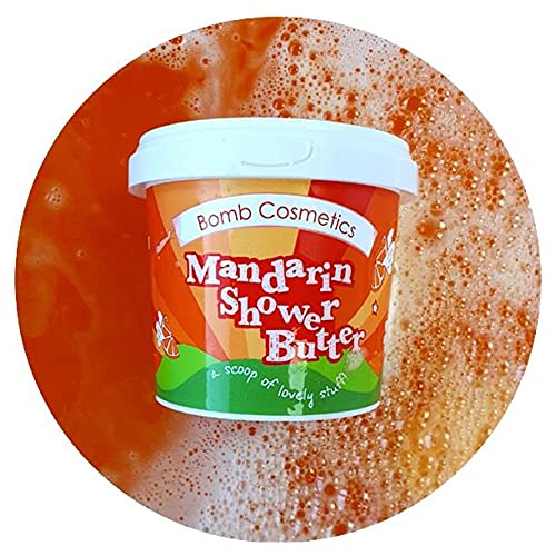 Limpiador bomba Cosmética Mantequilla para las duchas y mandarina