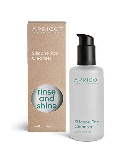 Limpiador de parches de silicona APRICOT para todos los parches de belleza con ácido hialurónico fabricados en silicona médica - limpieza intensiva y durabilidad prolongada para los parches antiedad