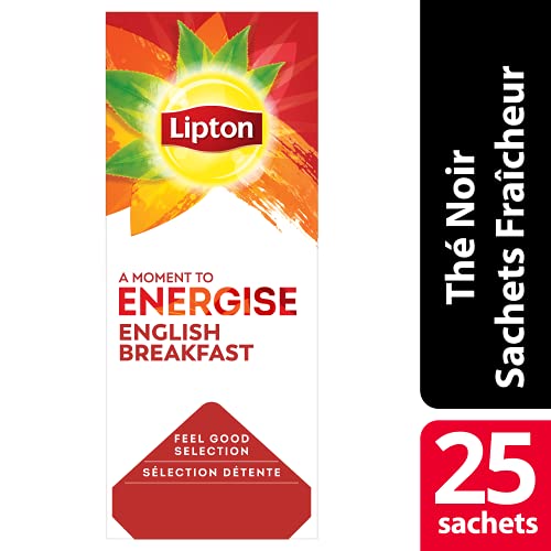 Lipton Gama Sensaciones Té Negro English Breakfast,1 unidad x 25 bolsitas