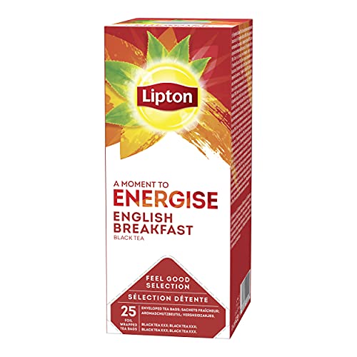 Lipton Gama Sensaciones Té Negro English Breakfast,1 unidad x 25 bolsitas